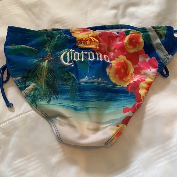 Corona Extra Bikini Bottom Hop Toes Size Medium - Picture 4 of 6